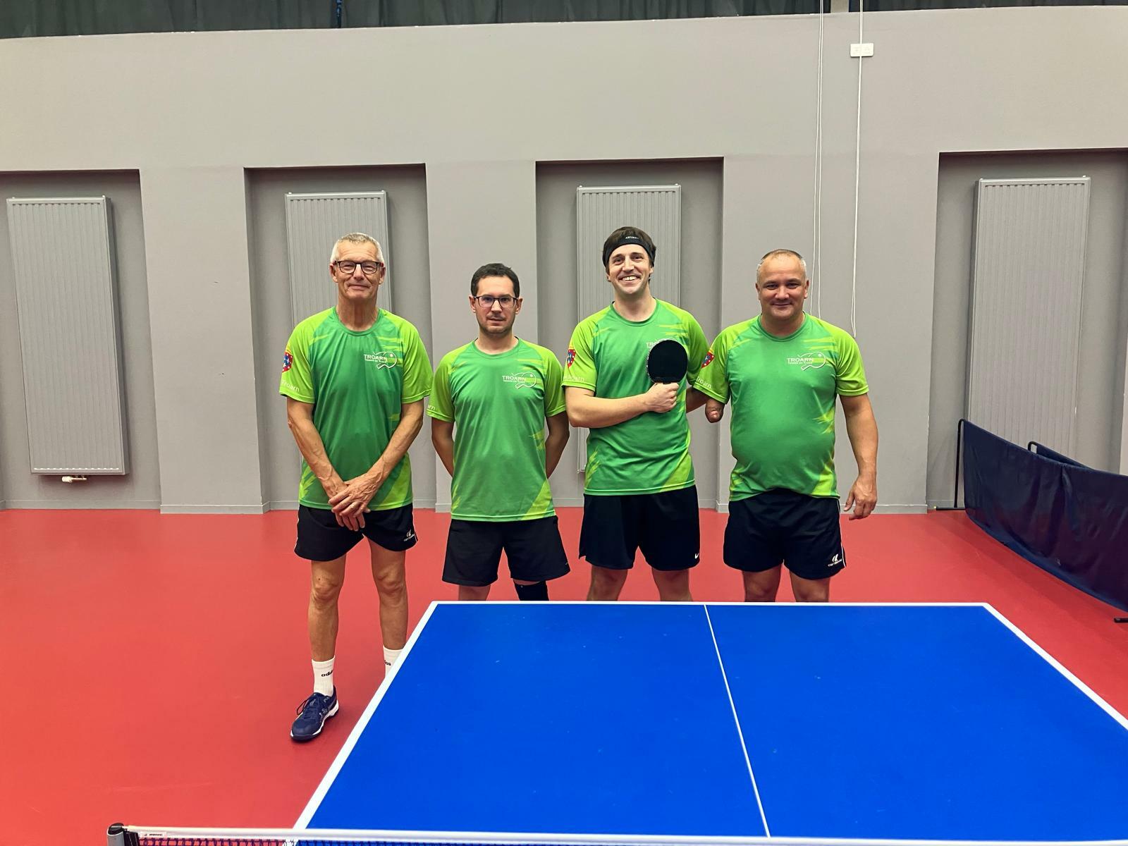 🏓 [RÉSULTATS CHAMPIONNAT PAR ÉQUIPES] – Journée 1 ! 💚🤍