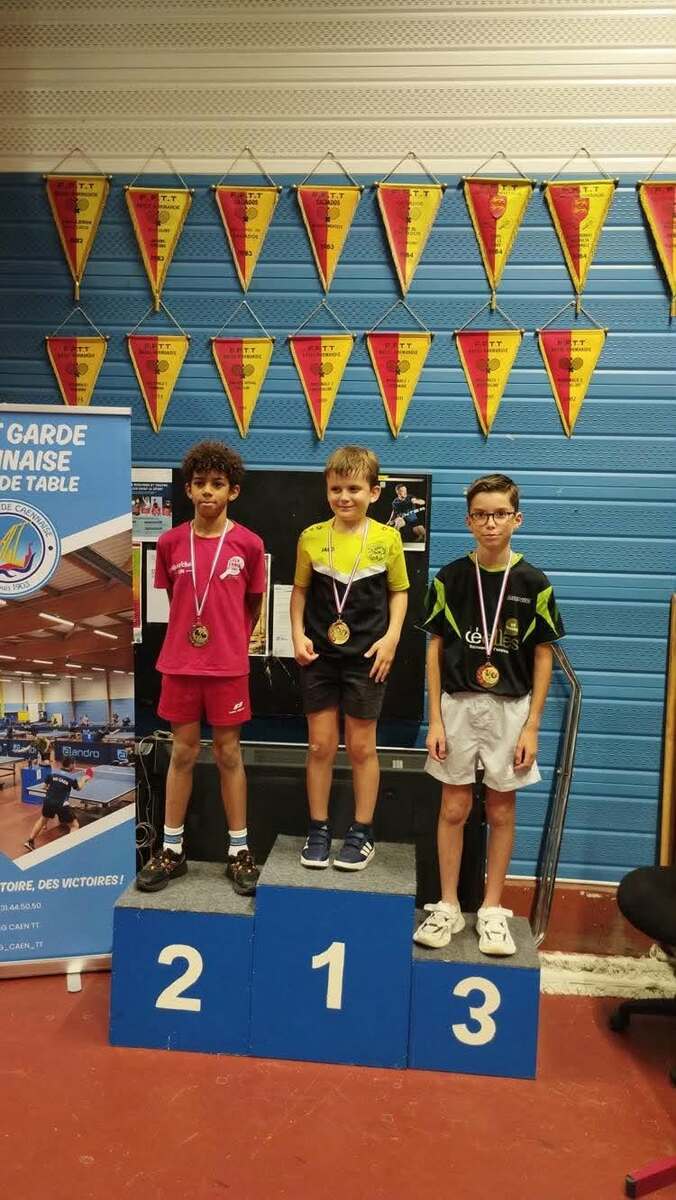 🏓 [RÉSULTATS CRITÉRIUM FÉDÉRAL] – Tour 1 ! 💚🤍