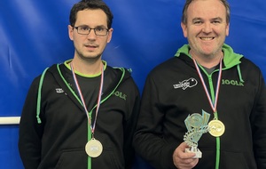 Podium du tournoi vétérans du 30/10/2021