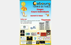 Tournoi d'été 2022 Cabourg