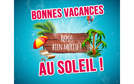 Bonnes vacances 
